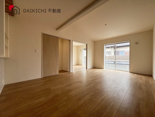【居間・リビング】 | 行田市谷郷　新築戸建　全1棟　1号棟