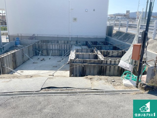 長岡京市滝ノ町　第3期　新築一戸建ての外観|現在建築中！落ち着いた街並みで新生活を始めることが出来そう！周辺の物件も併せてご紹介させて頂きます！