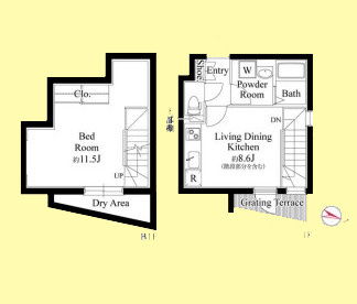 【間取り】 | グランパセオ目黒洗足 | グランパセオ目黒洗足