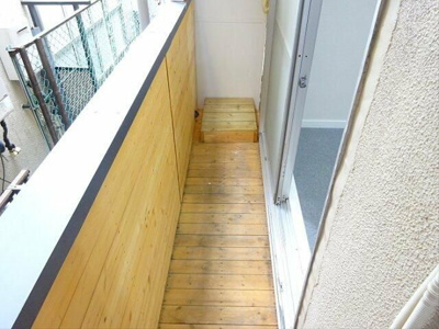 【バルコニー】 | ハイツ藤