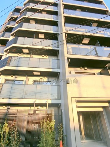 レガリス蒲田の外観|2025年11月築　RC鉄筋コンクリート造地上7階建て総戸数40戸
東京都大田区蒲田1丁目　JR京浜東北線蒲田駅徒歩9分、京浜急行本線梅屋敷駅徒歩12分京急蒲田駅徒歩16分