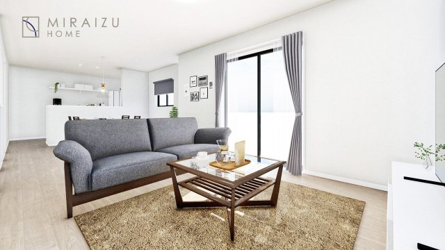 【完成予想図】 | ※イメージです居心地の良さそうなリラックスできる空間。独立性のある建物ですので、ご自分の時間を大切にしたご家族様にぴったりです！