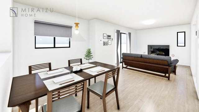 【完成予想図】 | ※イメージです居心地の良さそうなリラックスできる空間。独立性のある建物ですので、ご自分の時間を大切にしたご家族様にぴったりです！
