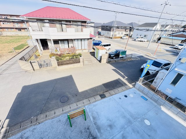 流山市東初石１丁目新築戸建（東初石15期）の展望|バルコニーより道路側眺望
