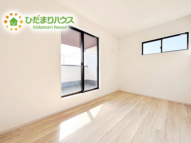 【洋室】 | 水戸市吉沢町2期　新築戸建 | 広さはお子様の勉強部屋にも適した広さ！ 勉強机や本棚などの家具を置いてもフリースペースも確保することができます。