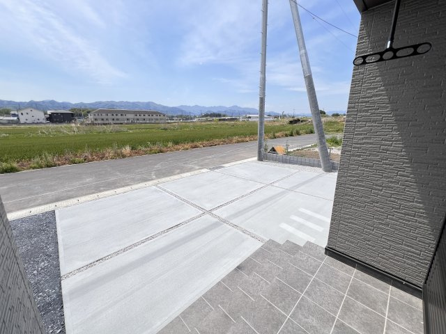 新築　甘楽町金井　全4区画　3号棟　の庭|新築　甘楽町金井