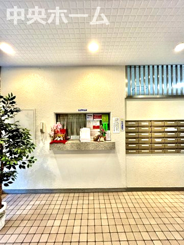 パシフィック第2門前仲町の受付|受付(管理人室)。