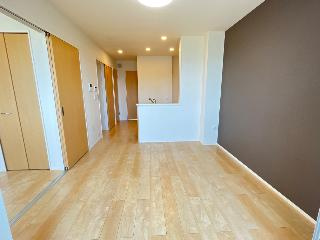 【居間・リビング】 | 仮）壬生町Ⅱ期新築アパート | リビング（イメージ）