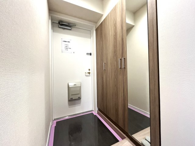 ダイアパレスサザンコート姪浜の玄関|
シューズボックス付きなので付きなので玄関をきれいに保てます☆靴が多い方も収納場所には困りません☆