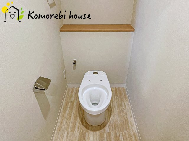 藤和シティコープ大宮桜木町のトイレ|落ち着いた色調のトイレです