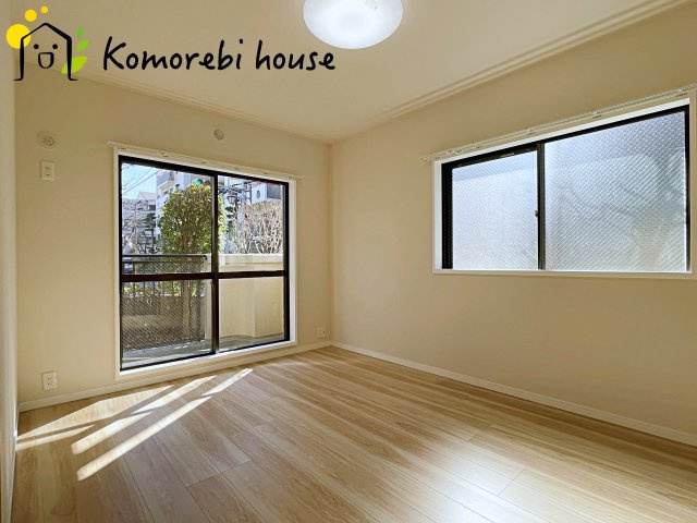 藤和シティコープ大宮桜木町の寝室|落ち着いた色調の寝室です