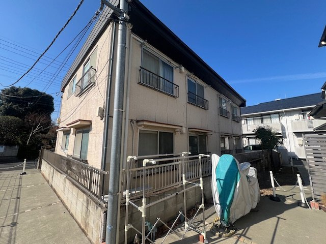 武蔵野市境南町２丁目のアパートの外観