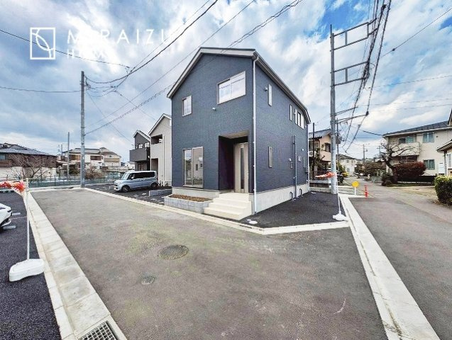 【外観】 | 陽の光をたっぷりと浴びながら気持ち良く生活が出来ます。夢のマイホーム、夢ではなく実現出来ます！見学・ご相談等、お気軽にご連絡下さい。