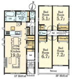 新座新堀第ニ　全2棟　2号棟の画像