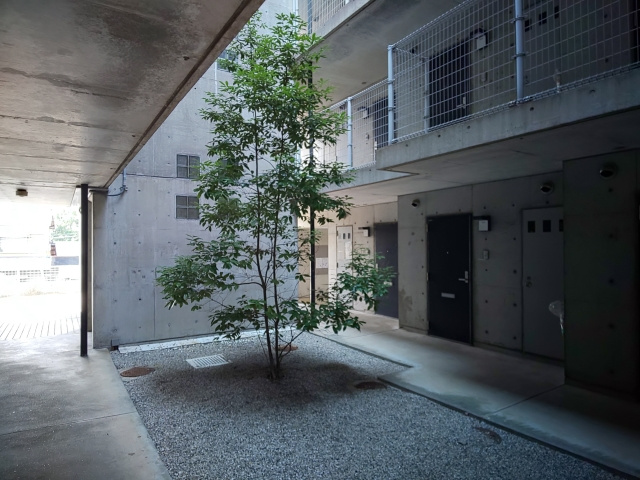 グランドビュー大池のエントランス