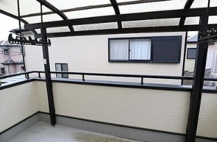 中古戸建　岩出市中島　のバルコニー