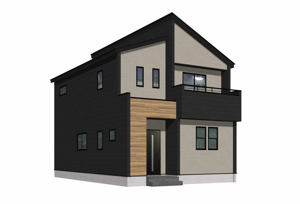 ーAdobeーアドブルー小倉南区中吉田3丁目４期　【小倉南区　新築戸建て】の完成予想図|ーAdobeーアドブルー小倉南区中吉田3丁目４期　【小倉南区　新築戸建て】