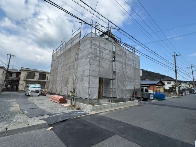 ーAdobeーアドブルー小倉南区中吉田3丁目４期　【小倉南区　新築戸建て】の外観|現地撮影　2026,3,12　ーAdobeーアドブルー小倉南区中吉田3丁目４期　【小倉南区　新築戸建て】