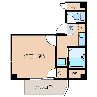 【間取り】 | ルミエール南森町