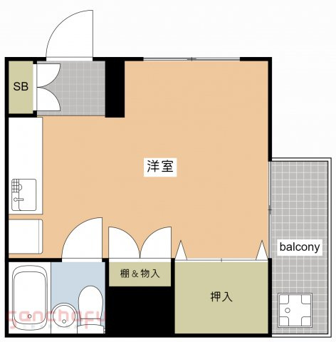 【間取り】 | ルミネンス千歳台