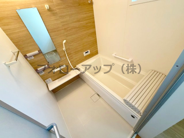 堺市中区深阪１号棟の浴室|日々の疲れを癒すお風呂付です