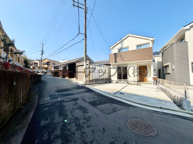 堺市中区深阪１号棟の前面道路含む現地写真|前面道路含む現地写真です