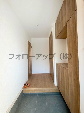 堺市中区深阪１号棟の玄関|きれいな玄関です