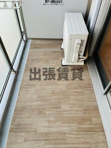 仲介手数料0！！エスリード名城公園プライムのバルコニー