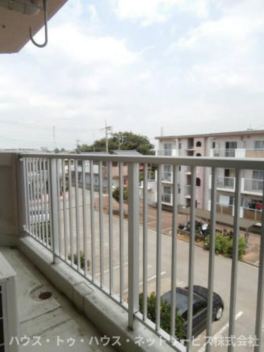 第二パールメゾン染谷のバルコニー