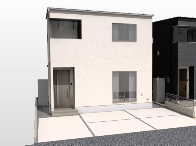 高知市東雲町 ③ 新築戸建ての完成予想図|③