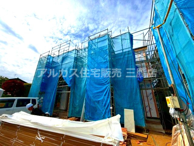 中央線 吉祥寺駅 バス13分 天神前停歩5分 三鷹市北野3丁目 新築戸建の外観