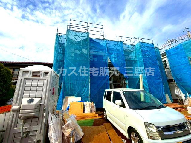 中央線 吉祥寺駅 バス13分 天神前停歩5分 三鷹市北野3丁目 新築戸建の外観