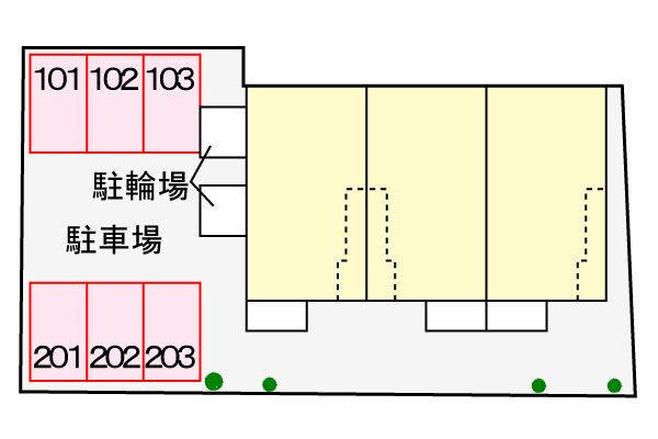 ユニベール．　　刈谷市近郊の賃貸はクラスホームの駐車場