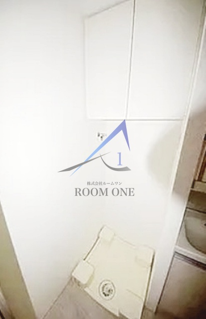 クレイシア月島の設備|洗濯機置き場です。