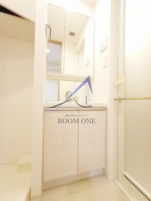 クレイシア月島の洗面所|洗面台です。