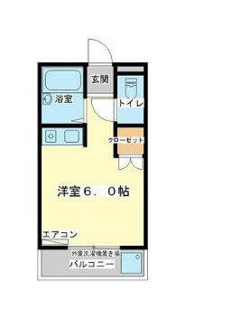 エクセルハイツの間取り