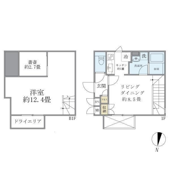 【間取り】 | ＡＬＥＲＯ新中野ＩＩ
