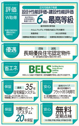 リーブルガーデン豊見城市我那覇・１号棟の外観パース|豊見城・名嘉地ICまで車で３分！※イメージバース※実際のものとは多少異なる場合があります※