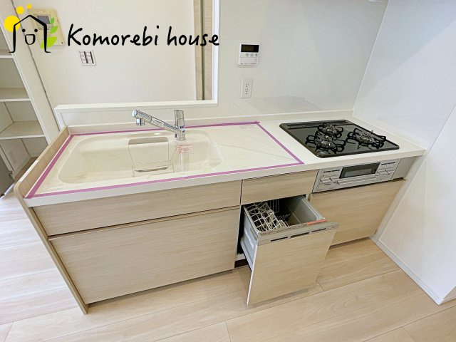 洋伸大宮マンションのキッチン|使いやすいキッチンです