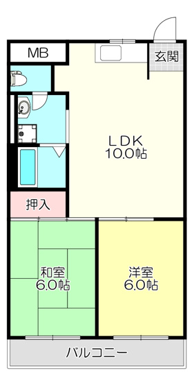 【間取り】 | M’PLAZA菱江