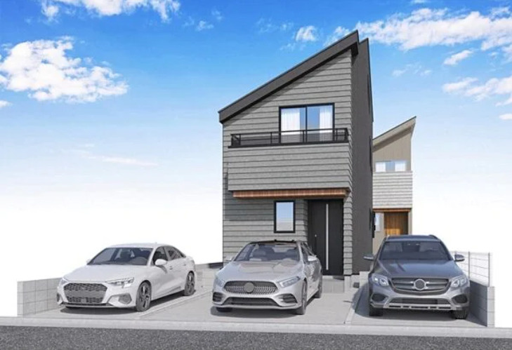 板橋区常盤台1丁目　省エネ　快適デザイン住宅　全3棟