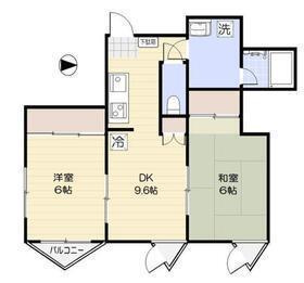 国分寺司ハイツの間取り