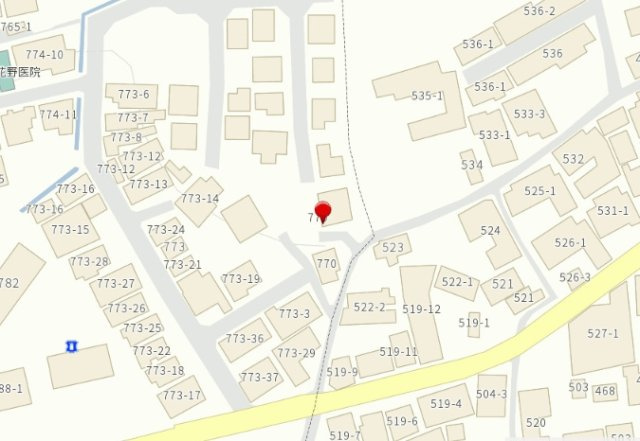 中古戸建　和歌山市弘西の地図