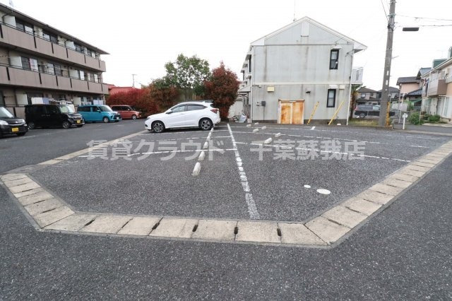 パンプキンハウスの駐車場