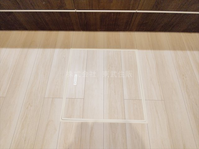 【キッチン】 | 志木市柏町２期　全２棟　2号棟 | キッチン床下収納庫