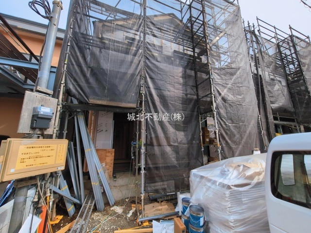 練馬区南大泉1丁目 全2棟 A号棟の外観|現地（2026年2月18日撮影）