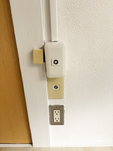 佐々木マンションの設備|コンセント類です☆