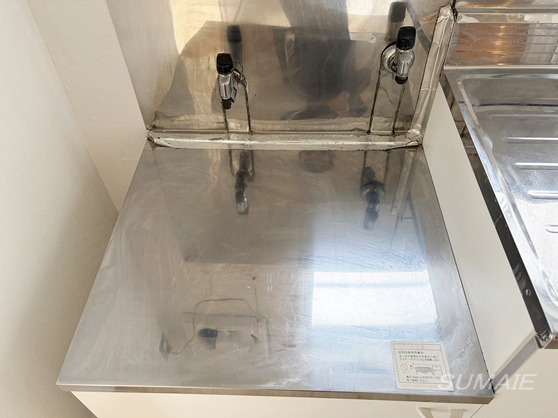 佐々木マンションのキッチン|ガスコンロ設置可能です☆