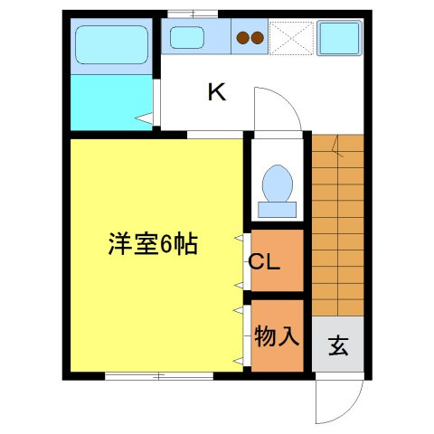 【間取り】 | プチパレス銀杏
