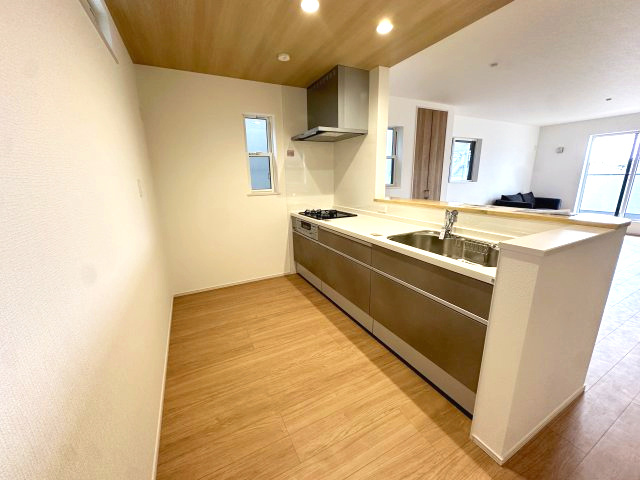 堺市北区長曽根町１号棟のキッチン|使いやすいキッチンです